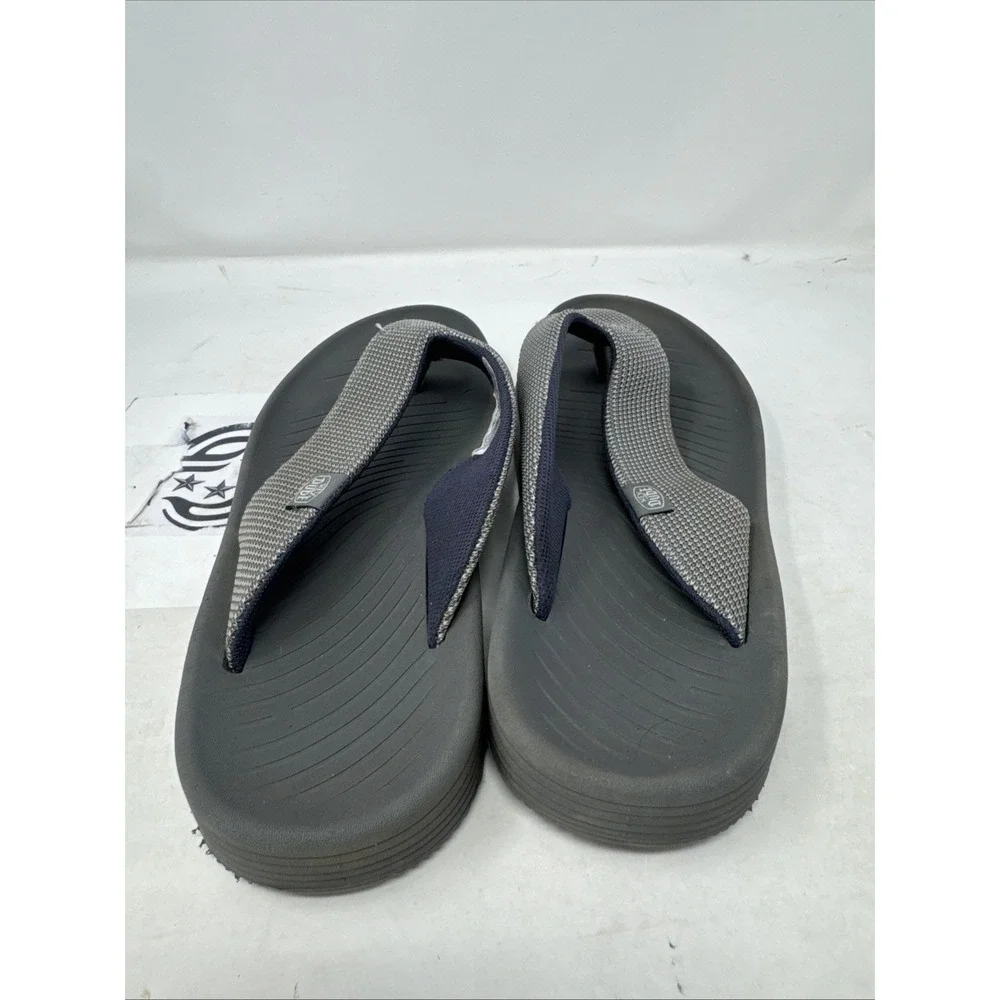 Hey Dude Milo Slip-on Thong Sandals‎ Grey 40125-030 Men's 9 Women's 11